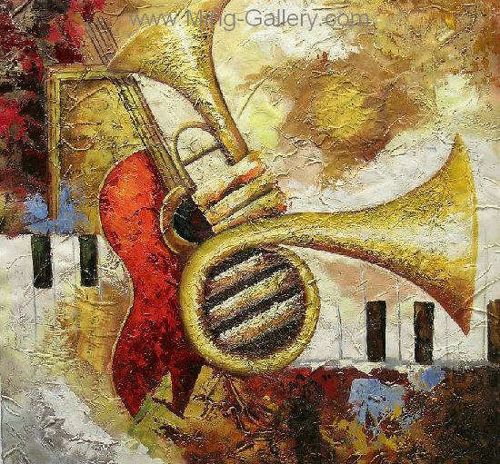 Music painting on canvas MUC0010