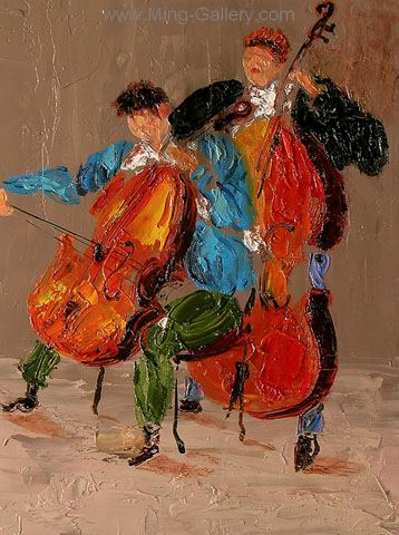 Music painting on canvas MUC0021