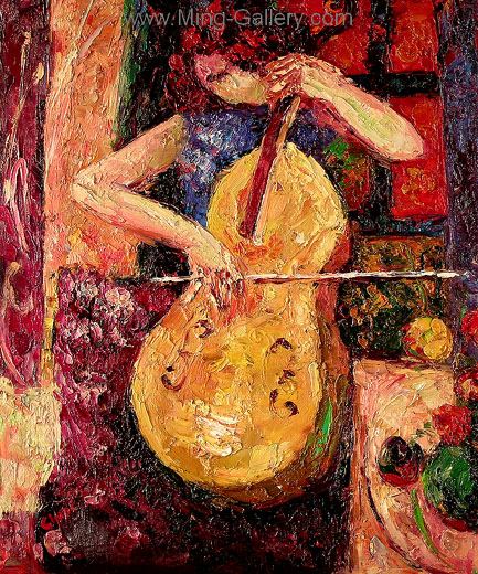 Music painting on canvas MUC0022