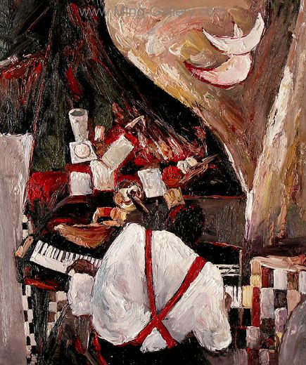 Music painting on canvas MUC0038