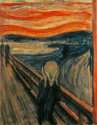 Edvard Munch replica painting MUN0001