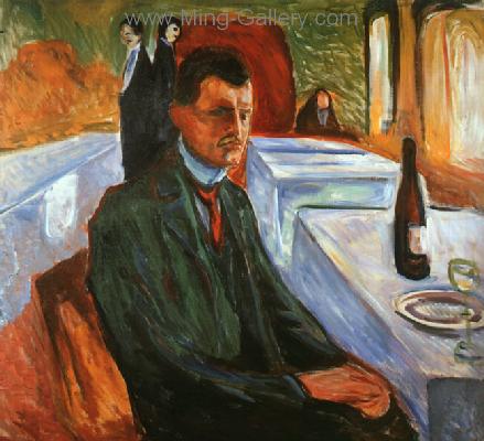 Edvard Munch replica painting MUN0008