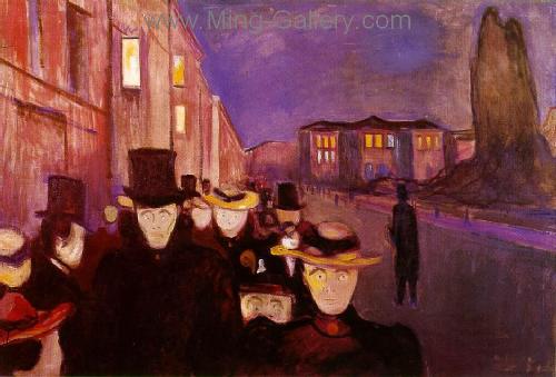 Edvard Munch replica painting MUN0010