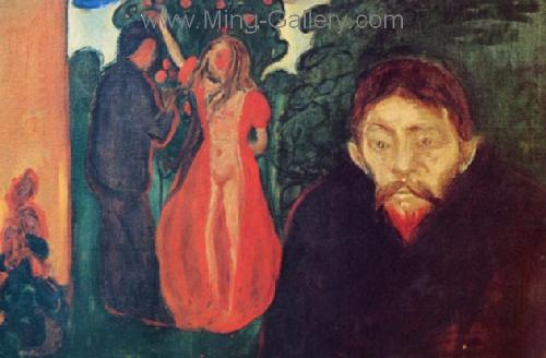 MUN0012 - Munch Expessionist Art Oil Painting