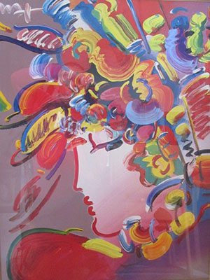 Peter Max replica painting Maxp10