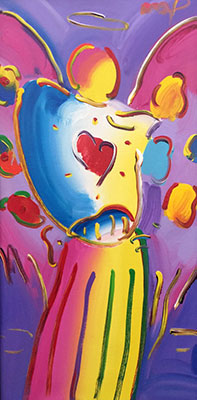 Peter Max replica painting Maxp14