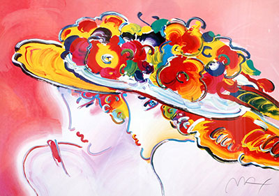 Peter Max replica painting Maxp16