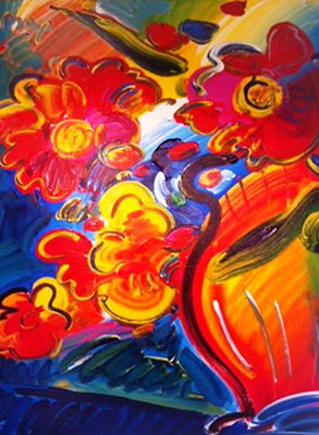 Peter Max replica painting Maxp7