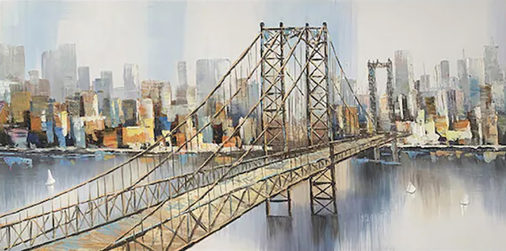 New York painting on canvas NYC0004