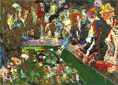 Leroy Neiman replica painting Nei12