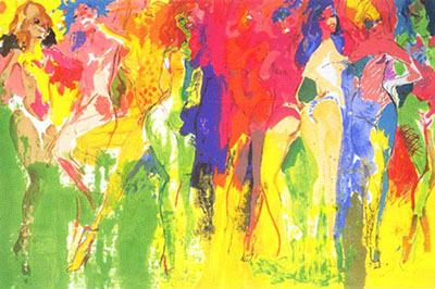 Leroy Neiman replica painting Nei13