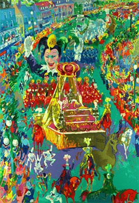 Leroy Neiman replica painting Nei16