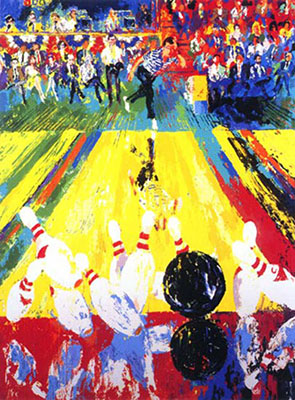 Leroy Neiman replica painting Nei17