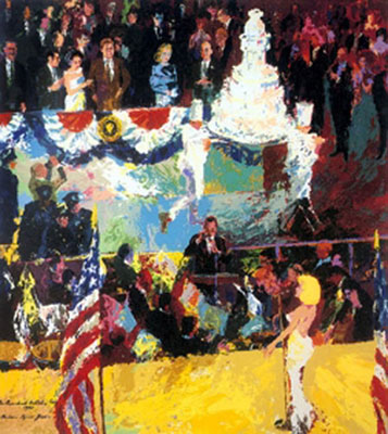 Leroy Neiman replica painting Nei18