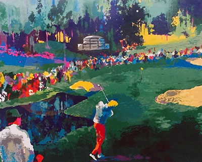 Leroy Neiman replica painting Nei20