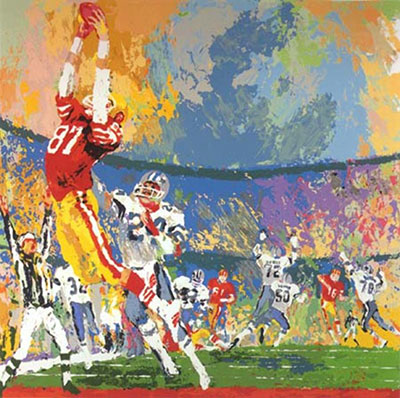 Leroy Neiman replica painting Nei24