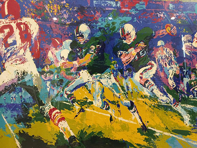 Leroy Neiman replica painting Nei26