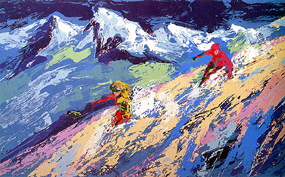 Leroy Neiman replica painting Nei29