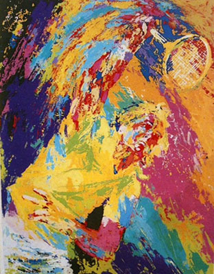 Leroy Neiman replica painting Nei33