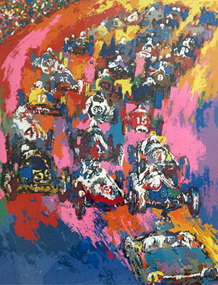 Leroy Neiman replica painting Nei36