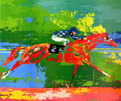 Leroy Neiman replica painting Nei42