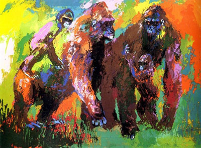 Leroy Neiman replica painting Nei54