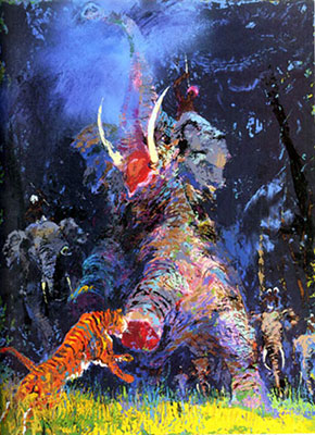 Leroy Neiman replica painting Nei59