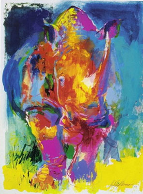 Leroy Neiman replica painting Nei60