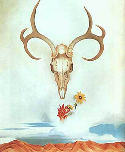 Georgia OKeeffe replica painting OKE0011