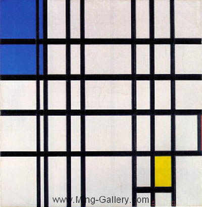 Piet Mondrian replica painting PMO0001