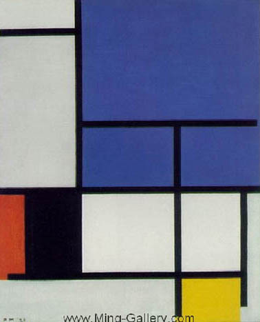 Piet Mondrian replica painting PMO0006