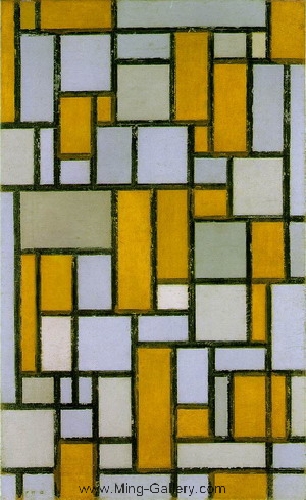 Piet Mondrian replica painting PMO0011