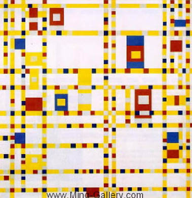 Piet Mondrian replica painting PMO0015