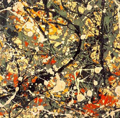 Jackson Pollock replica painting POL0005