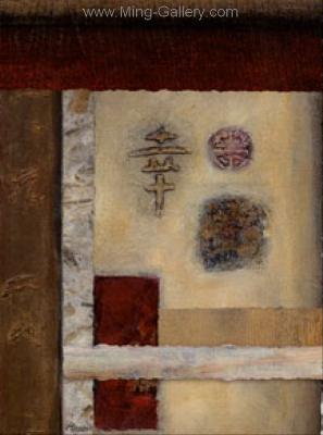 Chinese Symbol painting on canvas PRS0019