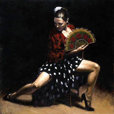 Fabian Perez replica painting Perez7