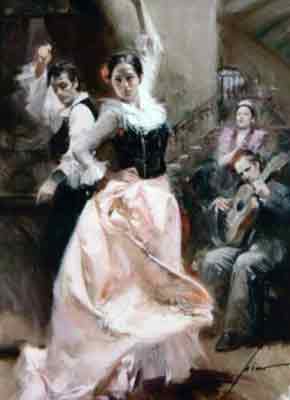 Pino Daeni replica painting Pino10