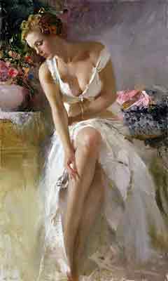 Pino Daeni replica painting Pino20