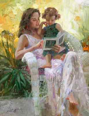 Pino Daeni replica painting Pino22