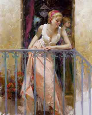 Pino Daeni replica painting Pino24