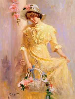 Pino Daeni replica painting Pino29