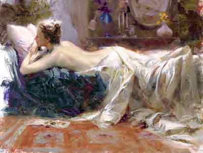 Pino Daeni replica painting Pino39