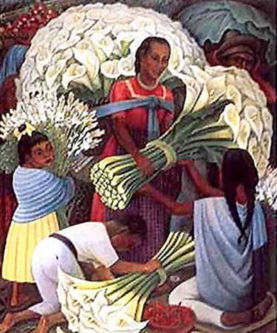 Diego Rivera replica painting RIV0003