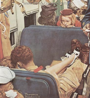 Norman  Rockwell replica painting ROC0001