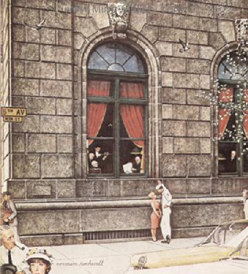Norman  Rockwell replica painting ROC0006