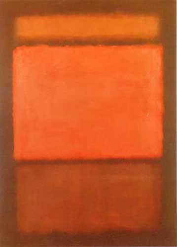 Marc Rothko replica painting ROT0043