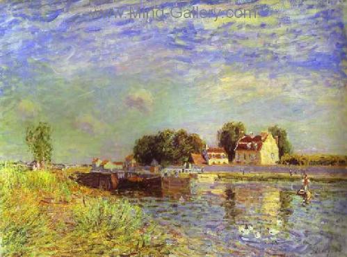 SIS0017 - Alfred Sisley Impressionist Art Reproduction Painting