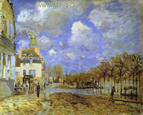 SIS0021 - Alfred Sisley Impressionist Art Reproduction Painting