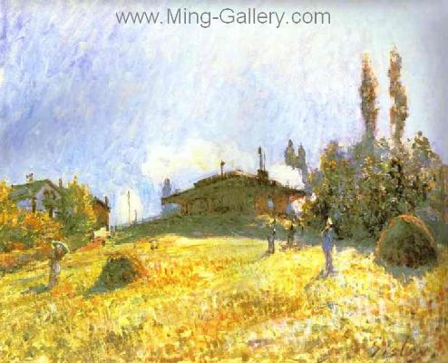 SIS0023 - Alfred Sisley Impressionist Art Reproduction Painting