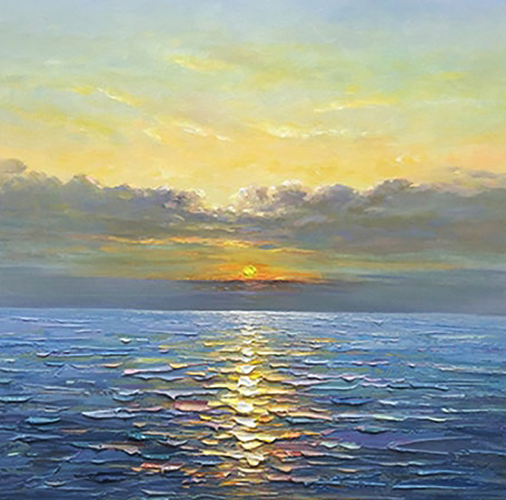 Tropical Seascape painting on canvas TSS0096